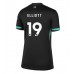 Maillot de foot Liverpool Harvey Elliott #19 Extérieur vêtements Femmes 2024-25 Manches Courtes